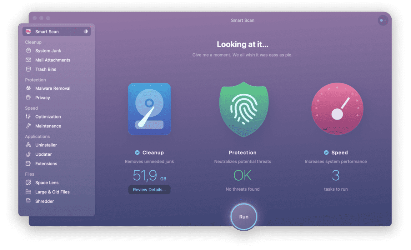 CleanMyMac frigiv plads