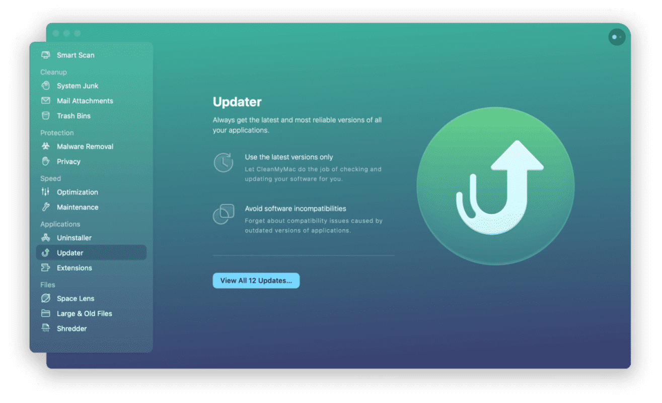 CleanMyMac updater
