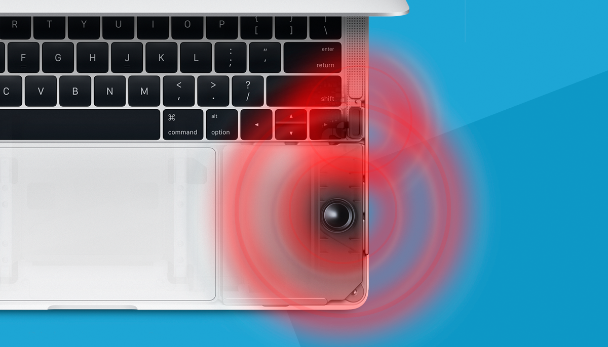 Højtalerne i min MacBook skratter - hvad gør | Macreparation.dk