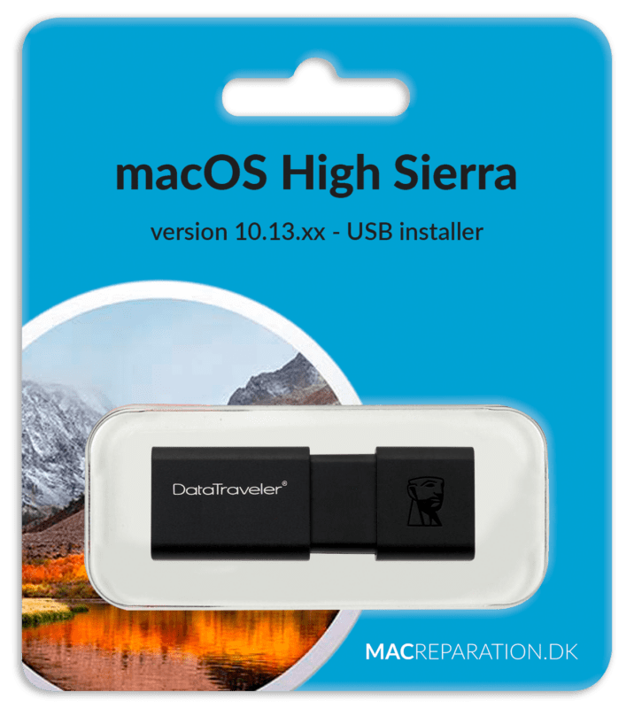 macOS High Sierra 10.13 USB Installer